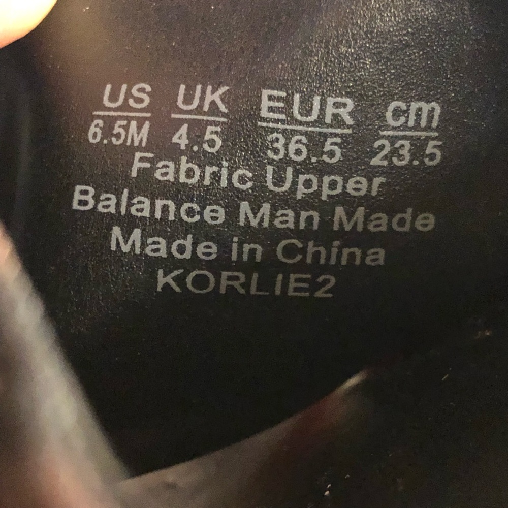 Franco Sarto Karlie Platform Toe Loop Strap Panel… - image 2